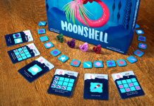 Moonshell Developer Diaries #1: Why Mermaids, and Early Designs Mermaid board game with components