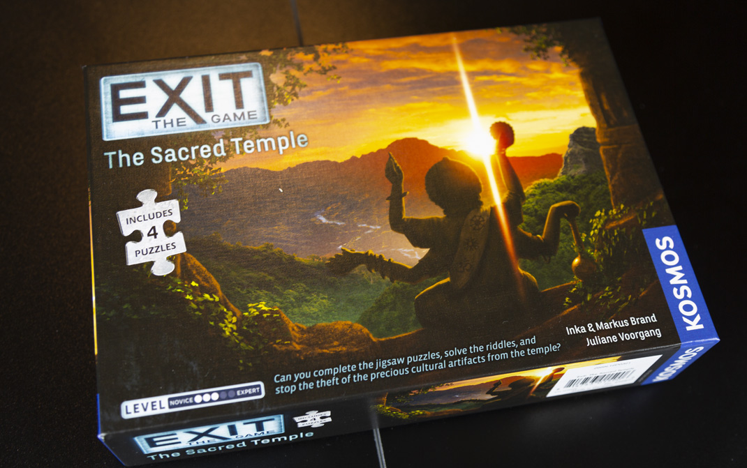 Review: Exit: The Game - The Sacred Temple - Unfiltered Gamer